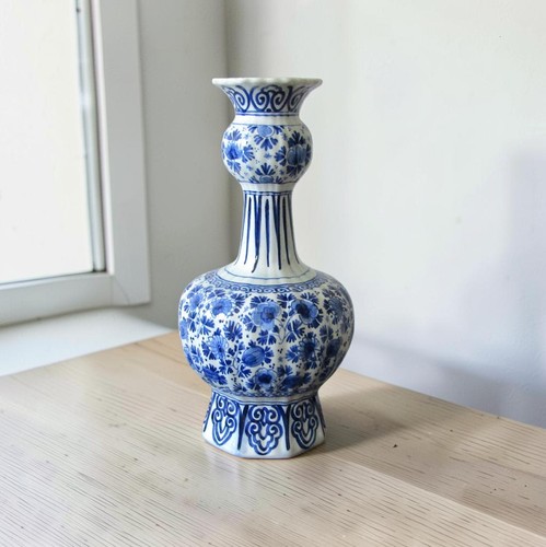 Delft fles vase - delft, faïence