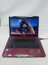 Red Toshiba Satellite T135 T135-S1305RD Windows 7 Laptop Intel CPU 3GB 128GB SSD