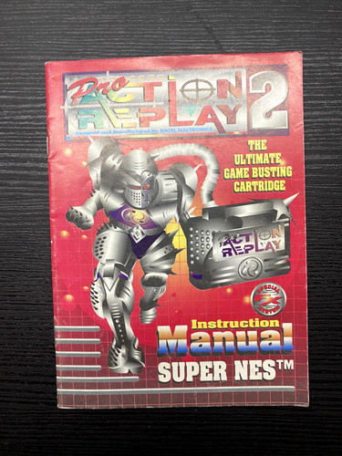 Notice seule pro action - pro, replay