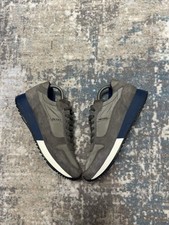 LUXURY PRADA MATCHRACE TRAINERS SHOES 3E5939 GREY LEATHER