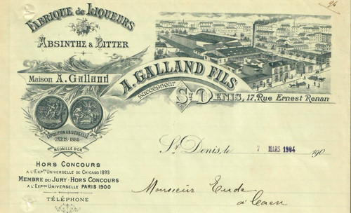 Lettre 1904 liqueur - 🌟,