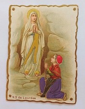 Ancienne image pieuse N.D.de