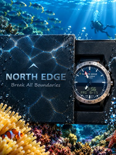 North edge gavia montre - edge,