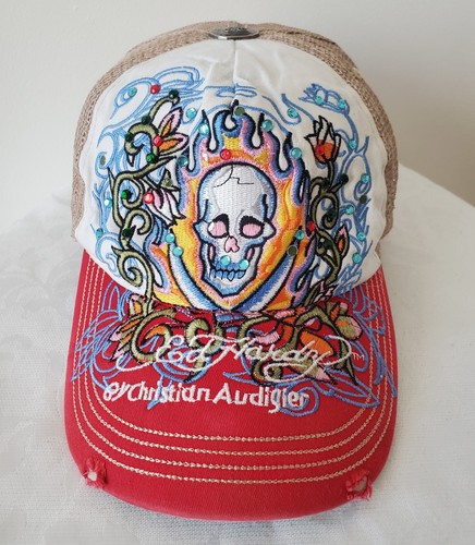 Chapeau brodé crâne hardy - chapeau,