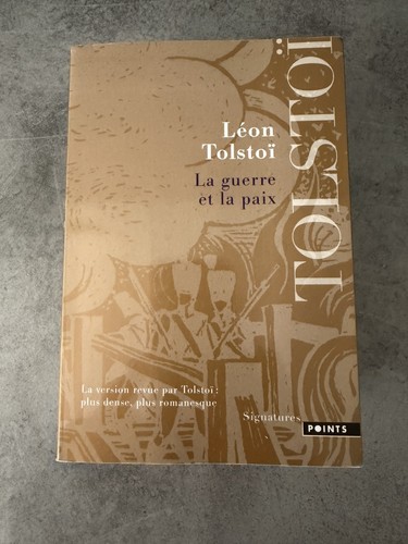 Livre tolstoi guerre - livre, et