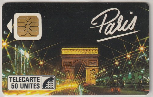 Télécarte france f1 paris - france,