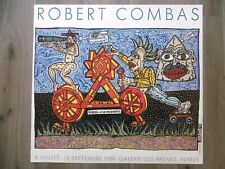 COMBAS Robert Original Poster 89 Street Art Nîmes Reboul & his machinery Lyon
