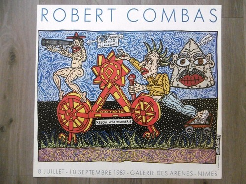 Combas robert affiche - combas,