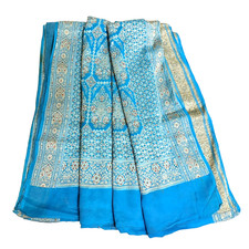 Robe bleue femme indienne robe