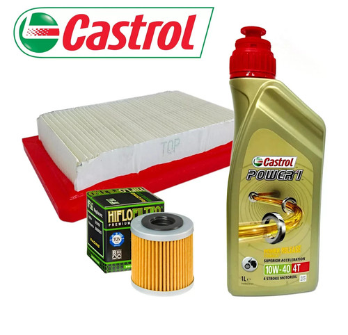 Kit entretien castrol 10w40 - castrol,
