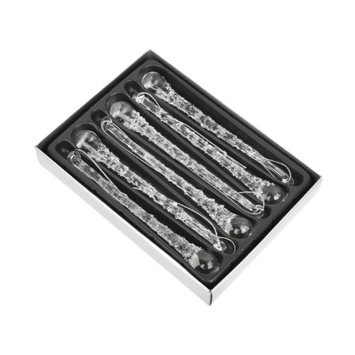Lot glaçons en verre - de, 6