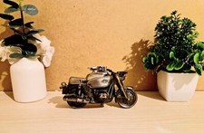 Metal gas lighter - representation of a BMW motorcycle - vintage