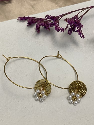 Boucles oreilles créoles - boucles,