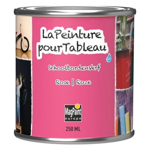 Peinture tableau rose ardoise - peinture,