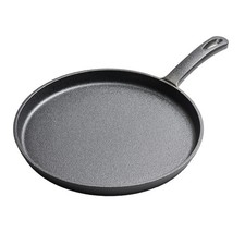 Crêpière en fonte épaissie revêtement antiadhésif utilisation poignée tact