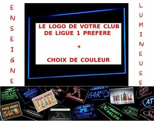 Panneau lumineux logo football - lumineux,