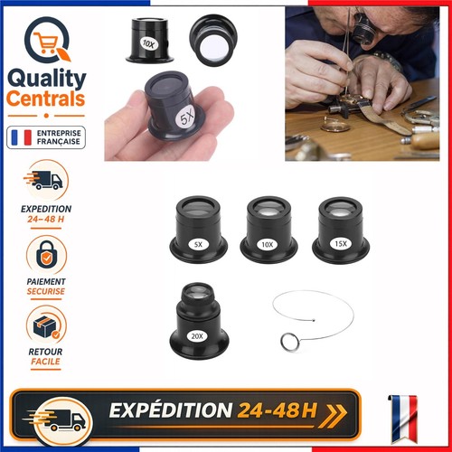 Loupe bijoutier monoculaire - loupe, 5x