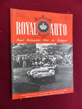 Revue Auto - Royal Auto  / belgique  - avril  1957