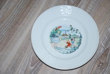 assiette à  A dessert