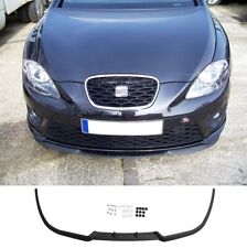 Pour Seat Leon II 1P Spoiler Lèvre Lame Inférieure Spoiler Pare-Choc Avant Noir