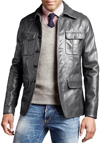 Blazer veste cuir manteau - blazer,
