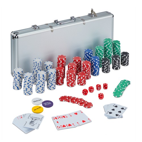 Coffret poker 500 - coffret, jetons