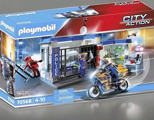 Playmobil commissariat poste - commissariat,