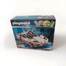 Playmobil Top Agents 9252: Voiture De L'Agent Pilote/ Boîte Neuve Et Scellée