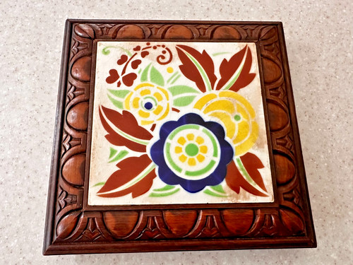 Dessous plat ancien - plat, 24x24