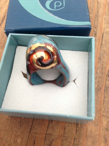 Bague pierre lang ceramique - lang,