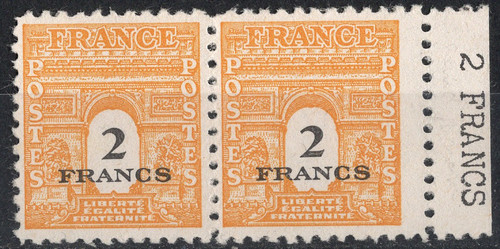 Timbre france année 1945 - annÉe,