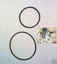 Lot de 2 courroies pour