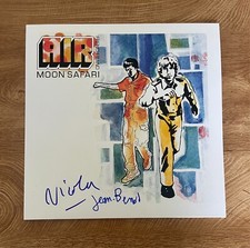 * AIR FRENCH BAND * signed album * MOON SAFARI * NICOLAS GODIN & JEAN-BENOIT *