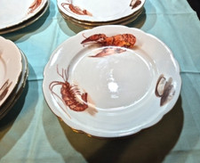 10 ASSIETTES A POISSON A