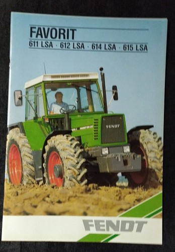 Rare brochure fendt neuve - ,