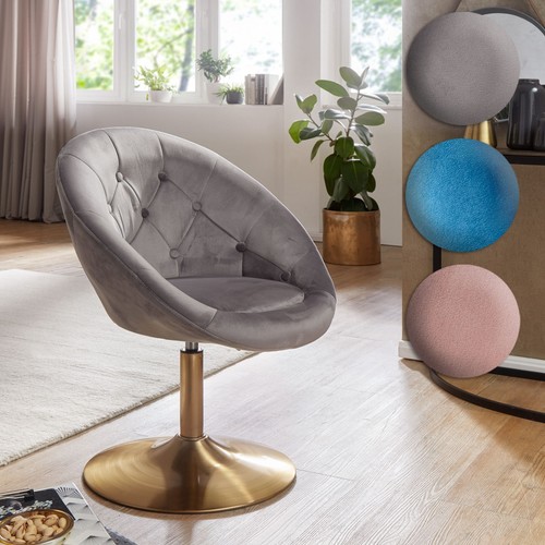 Finebuy chaise longue - longue, velours