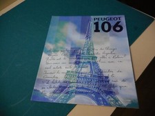 PEUGEOT  106 XSi  Japanese Brochure 1995/05 E-S10