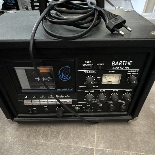 Barthe edu magnétophone - barthe, k7