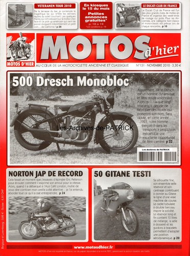 Motos hier 151 - motos, gitane