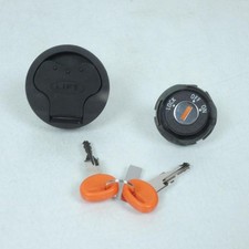 Kit serrure Neiman Bouchon réservoir Tecnium pour scooter Gilera 50 Runner SP