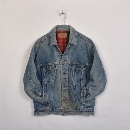 Vintage trucker jacket buffalo - vintage,