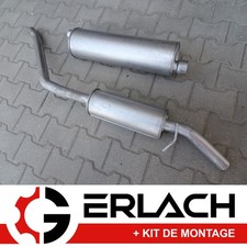 Echappement silencieux pour