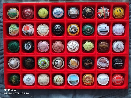 Lot capsules de champagne - ,