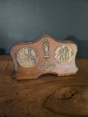 Ancienne plaque religieuse - plaque,