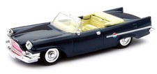 Voiture americaine Chrysler 300E 1959 bleue interieur blanc 1/43ème