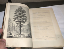 Vegetable World Louis Figuier 1867 First American Ed. Leather  444 Engravings