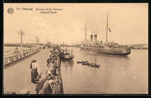 Carte postale ostende - postale,