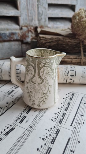 Ancien pot lait - a, creil