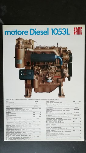Brochure tracteur moteur same - brochure,