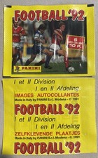 Original Pochette Bustina Packet Panini Foot 92 Belgique Belgie Belge Football